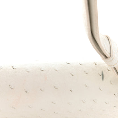 Hermes Ostrich Fonsbelle White 13 of 14