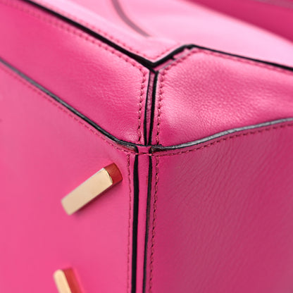 Loewe Calfskin Small Puzzle Bag Fuchsia 9 of 16