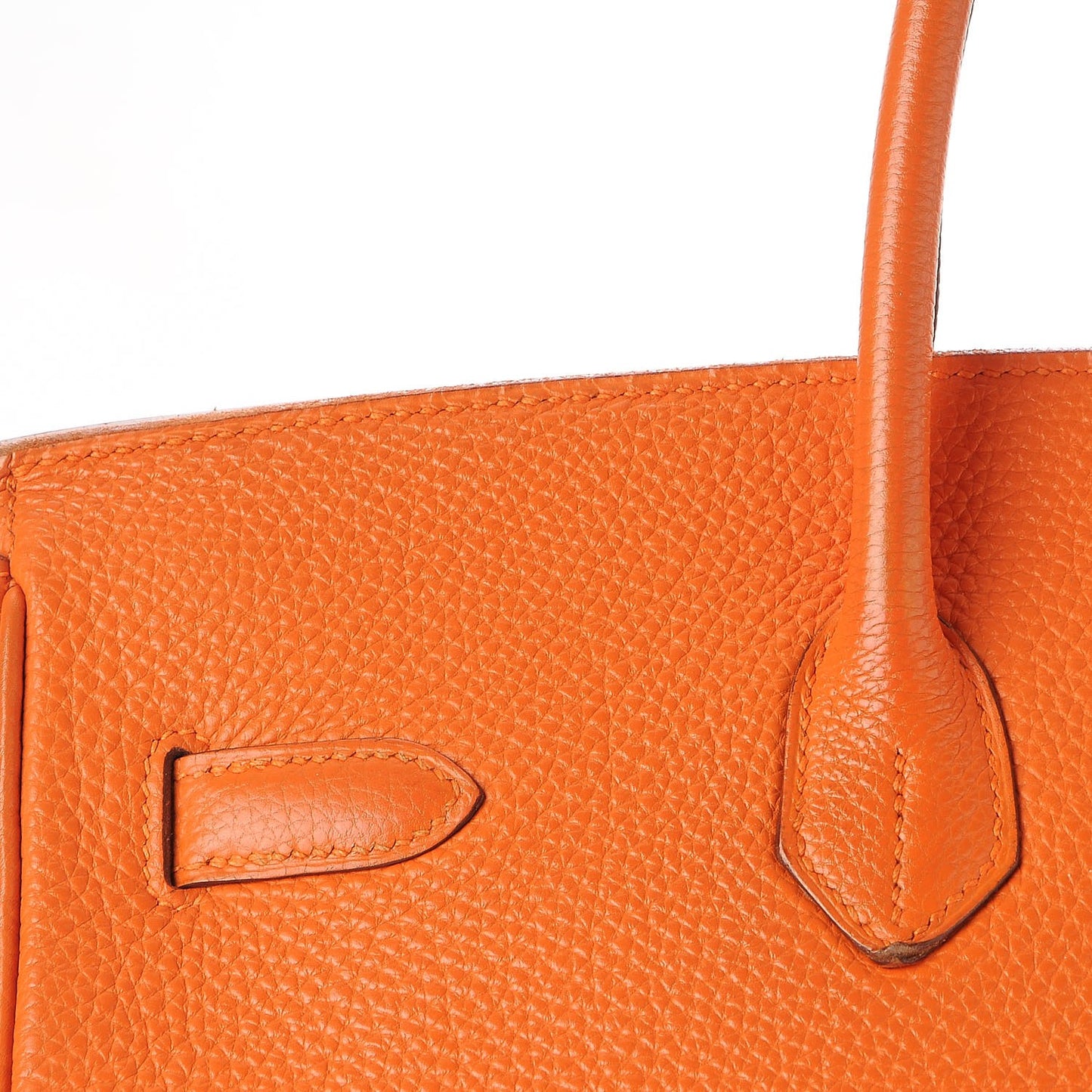 Togo Birkin 35 Orange