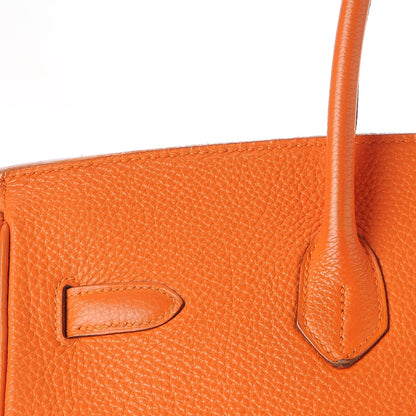 Hermes Togo Birkin 35 Orange 30 of 38