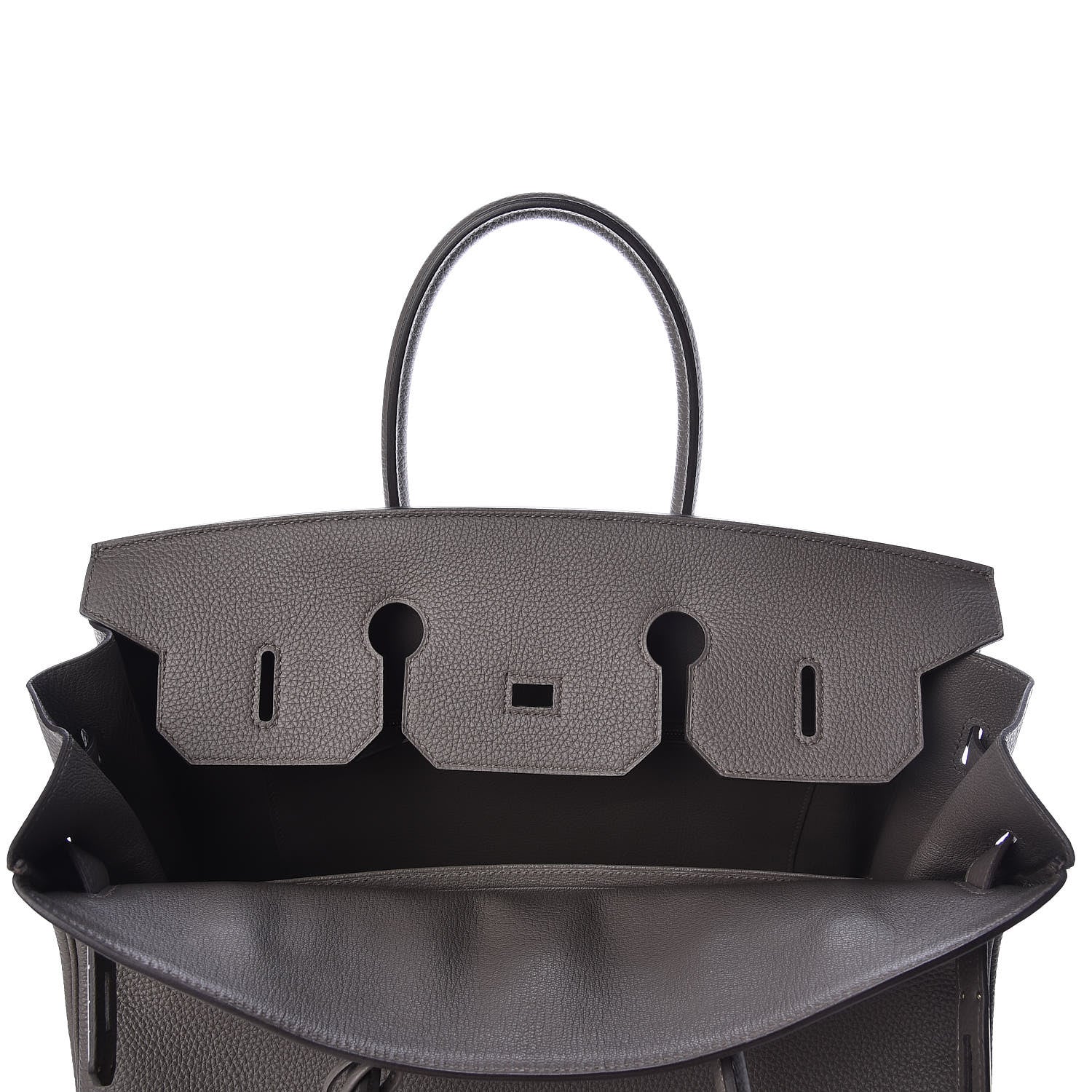 Hermes Togo Birkin 35 Etain 17 of 37