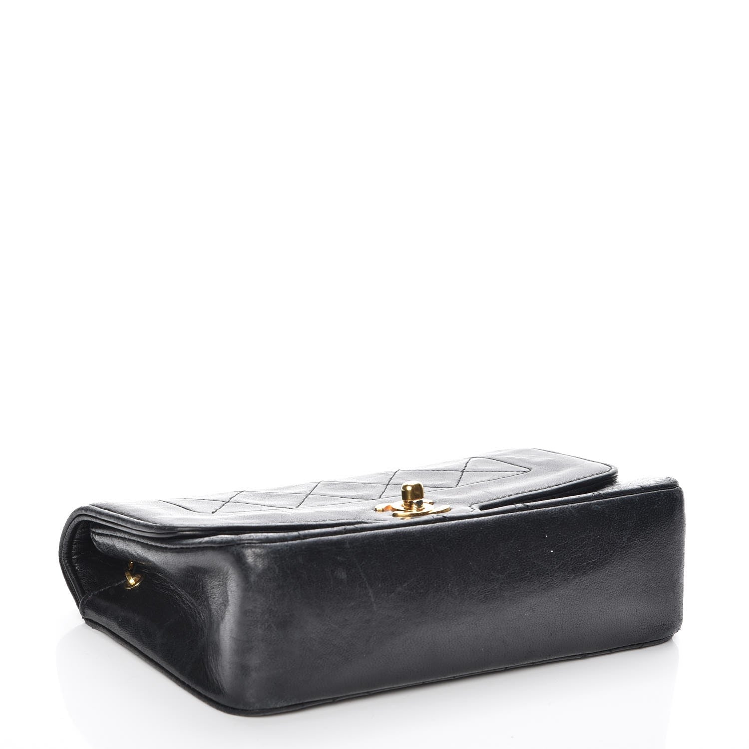 Chanel Lambskin Quilted Small Single Flap Black 4 of 10