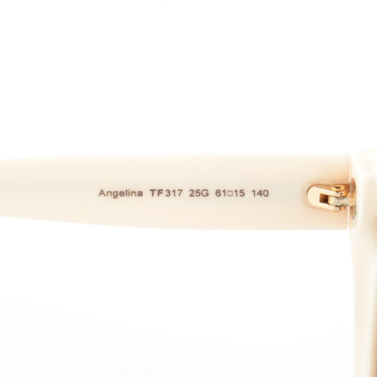Angelina Sunglasses TF317 Off White