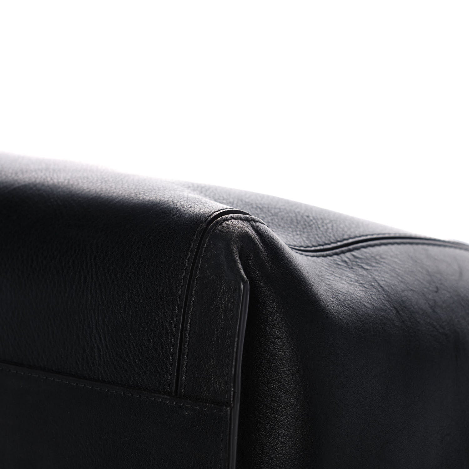 Chloe Smooth Calfskin Medium Milo Shopping Tote Black 12 of 16