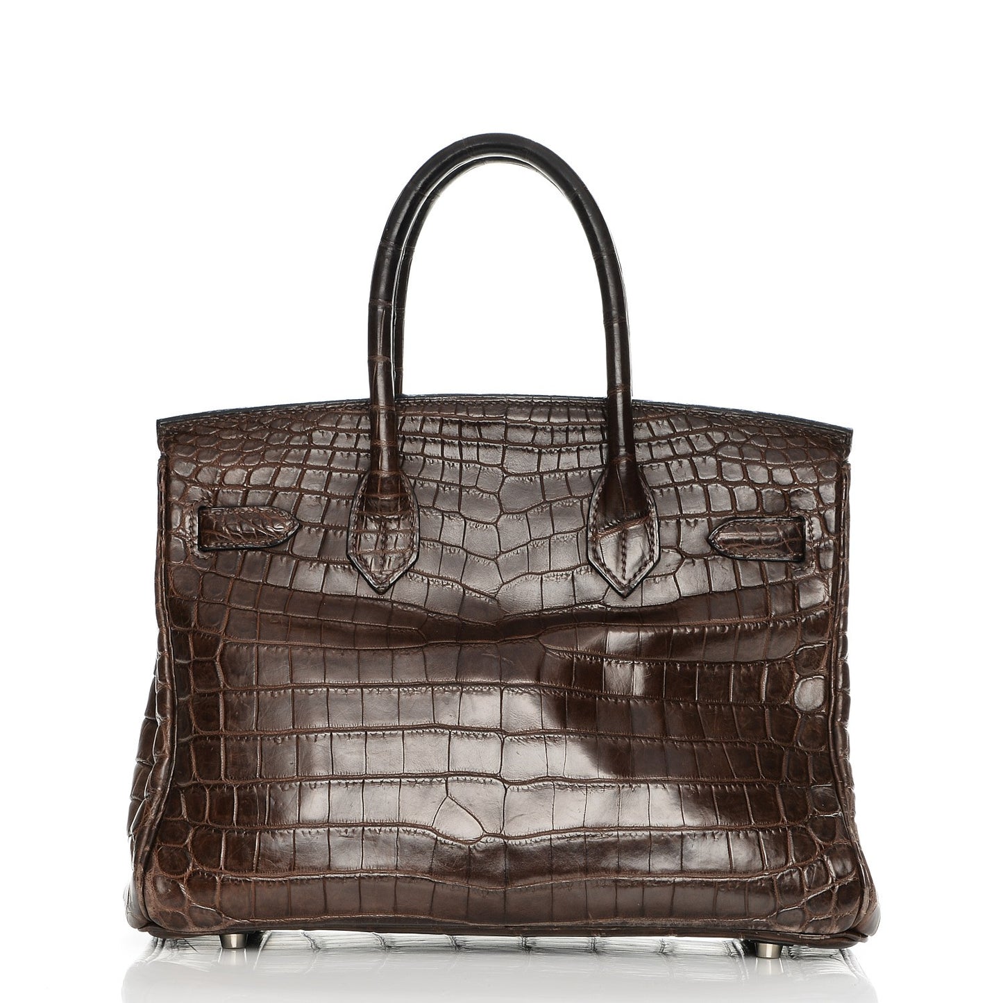 Matte Niloticus Crocodile Birkin 30 Chocolate