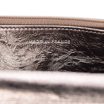 Chanel Metallic Aged Calfskin Quilted Reissue Wallet On Chain WOC Bronze 7 of 10