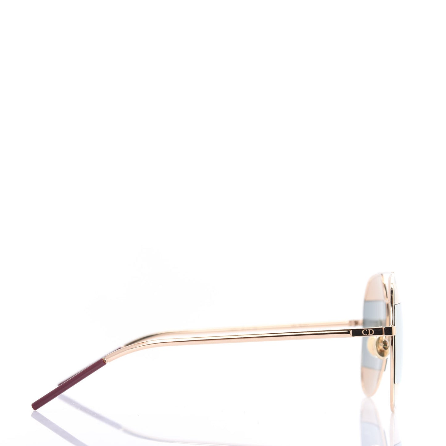 Split 1 Aviator Sunglasses Rose Gold