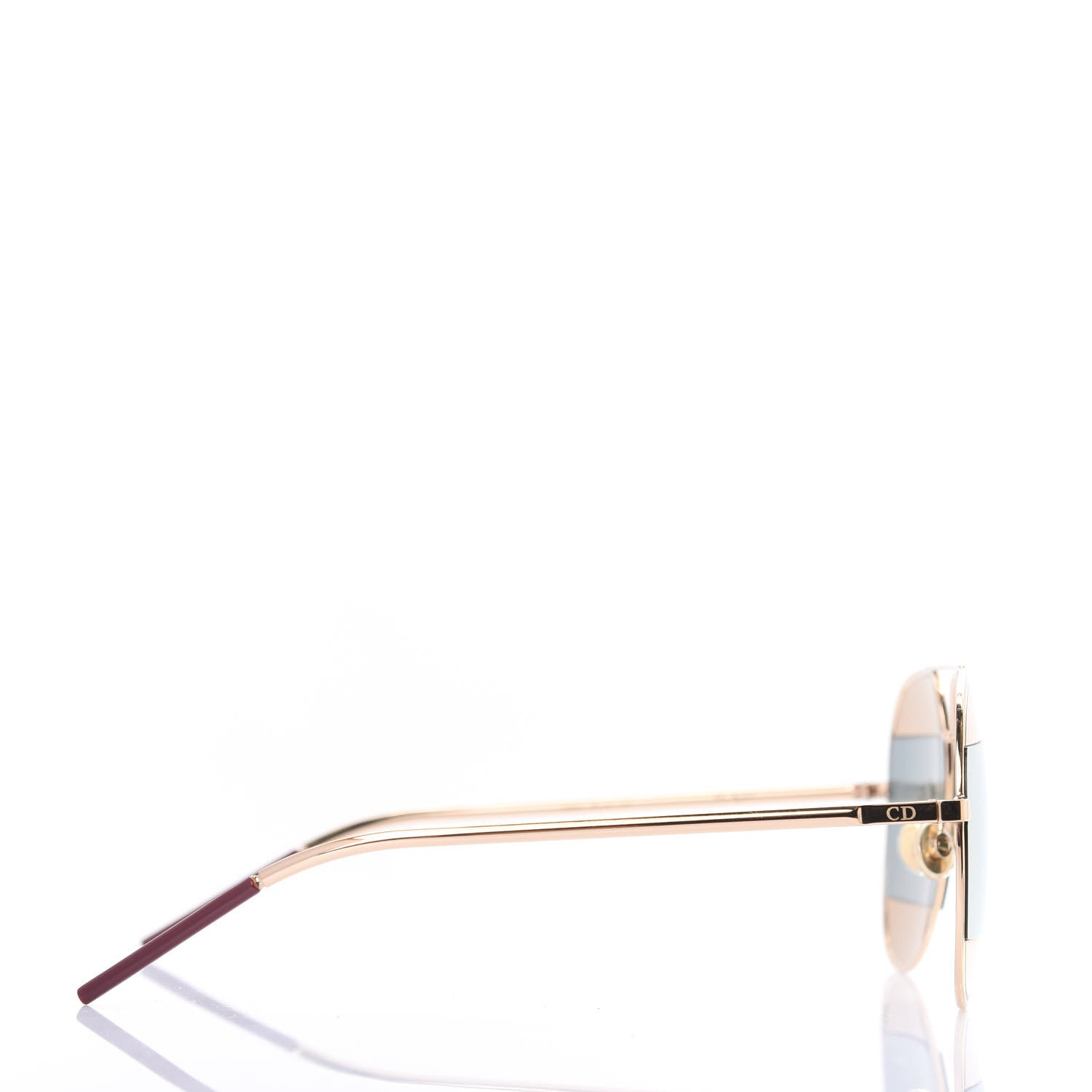 Christian Dior Split 1 Aviator Sunglasses Rose Gold 3 of 7