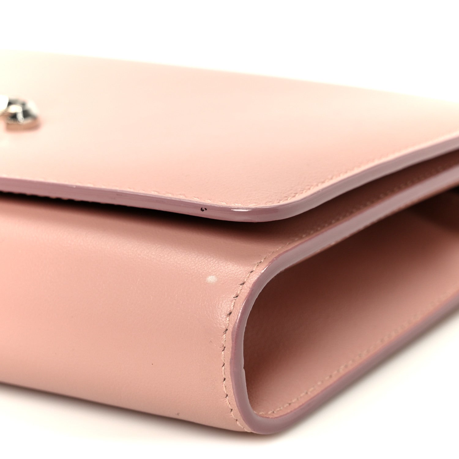 Jimmy Choo Calfskin Varenne Chain Clutch Blossom 9 of 9