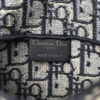 Christian Dior Oblique Slim Saddle Pouch Blue 6 of 11