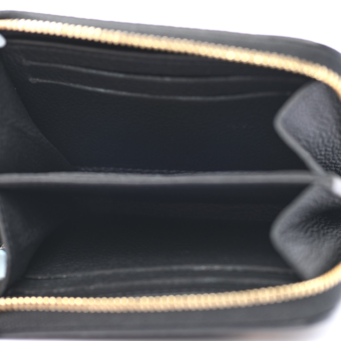 Empreinte Monogram Giant Zippy Coin Purse Black Beige