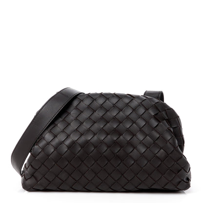 Bottega Veneta Nappa Intrecciato Pouch Shoulder Bag Brown 1 of 14