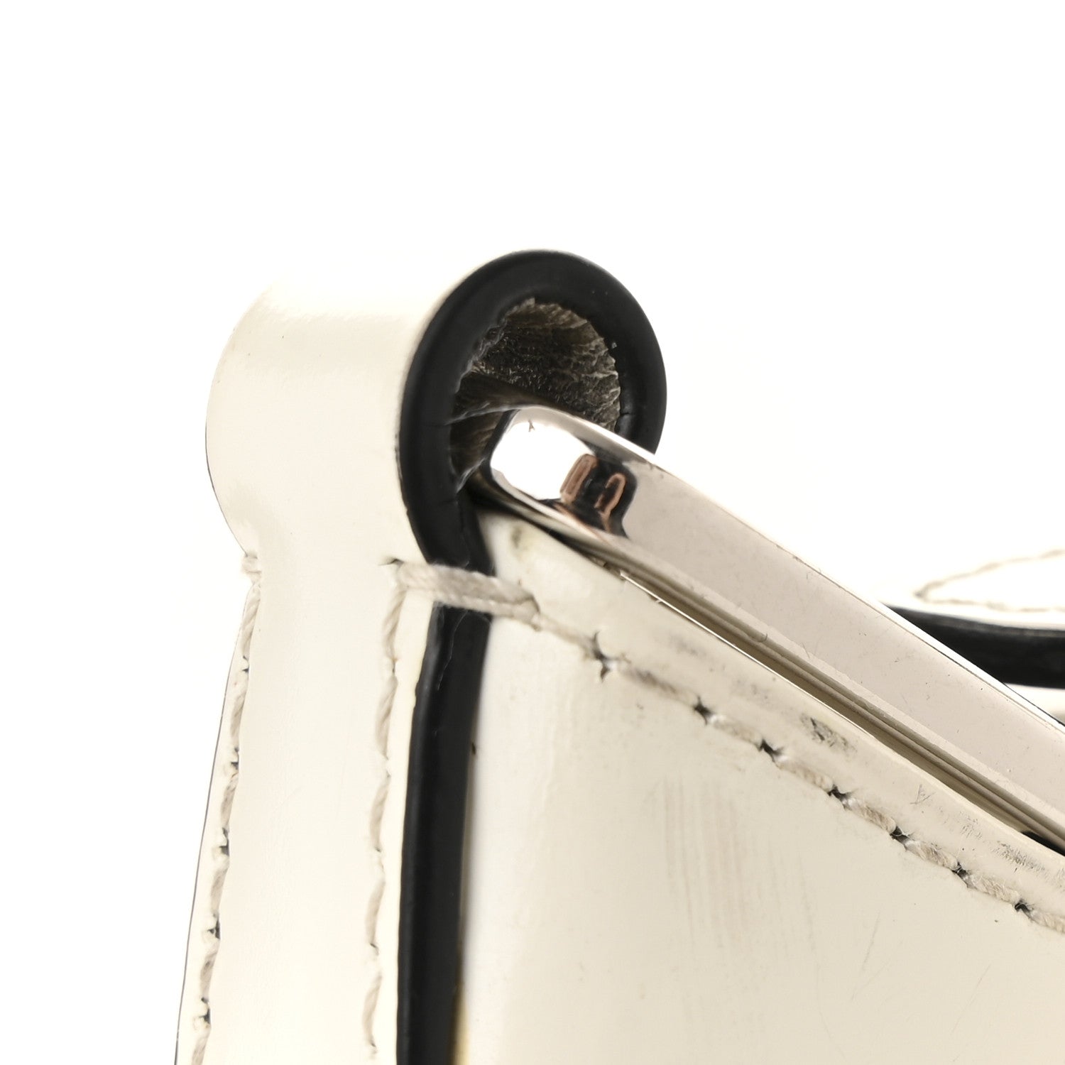 Prada Spazzolato Cleo Adjustable Strap Shoulder Bag White 13 of 16