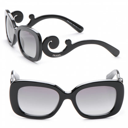 Prada SPR 27O Sunglasses Black 1 of 6