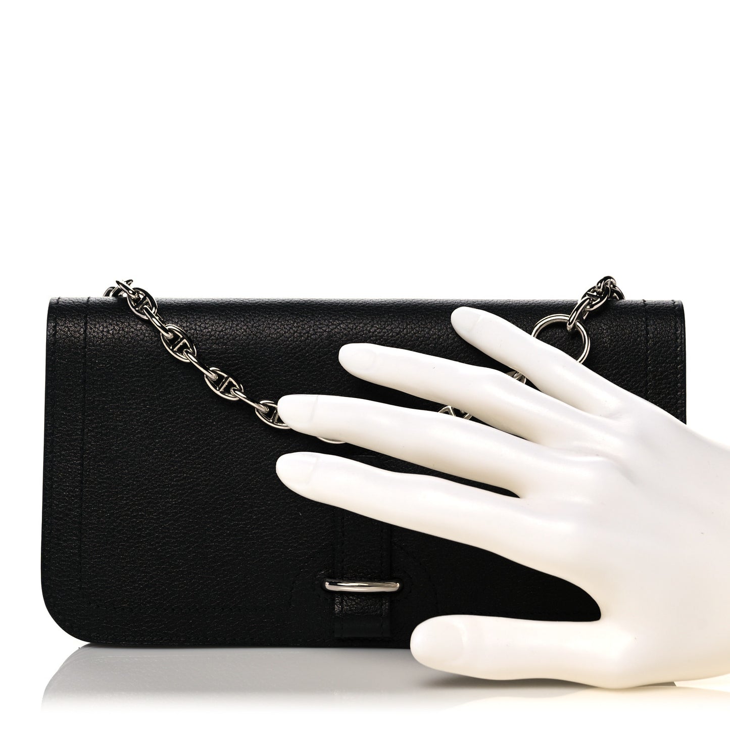 Evercolor Sac Chaine D'Ancre Shoulder Bag Black