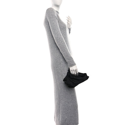 The Row Satin Small Ascot Bag Black 2 of 9