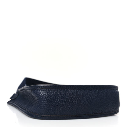 Hermes Taurillon Clemence Evelyne TPM Bleu Nuit 5 of 12