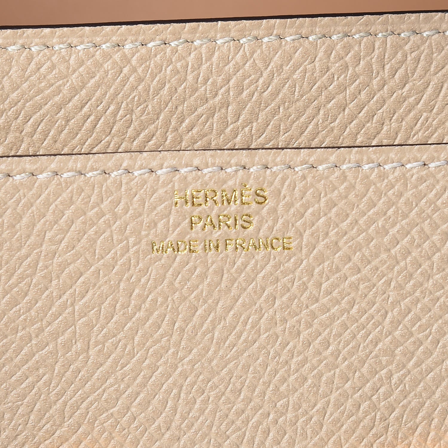 Hermes Epsom Constance Long Wallet Trench 6 of 9