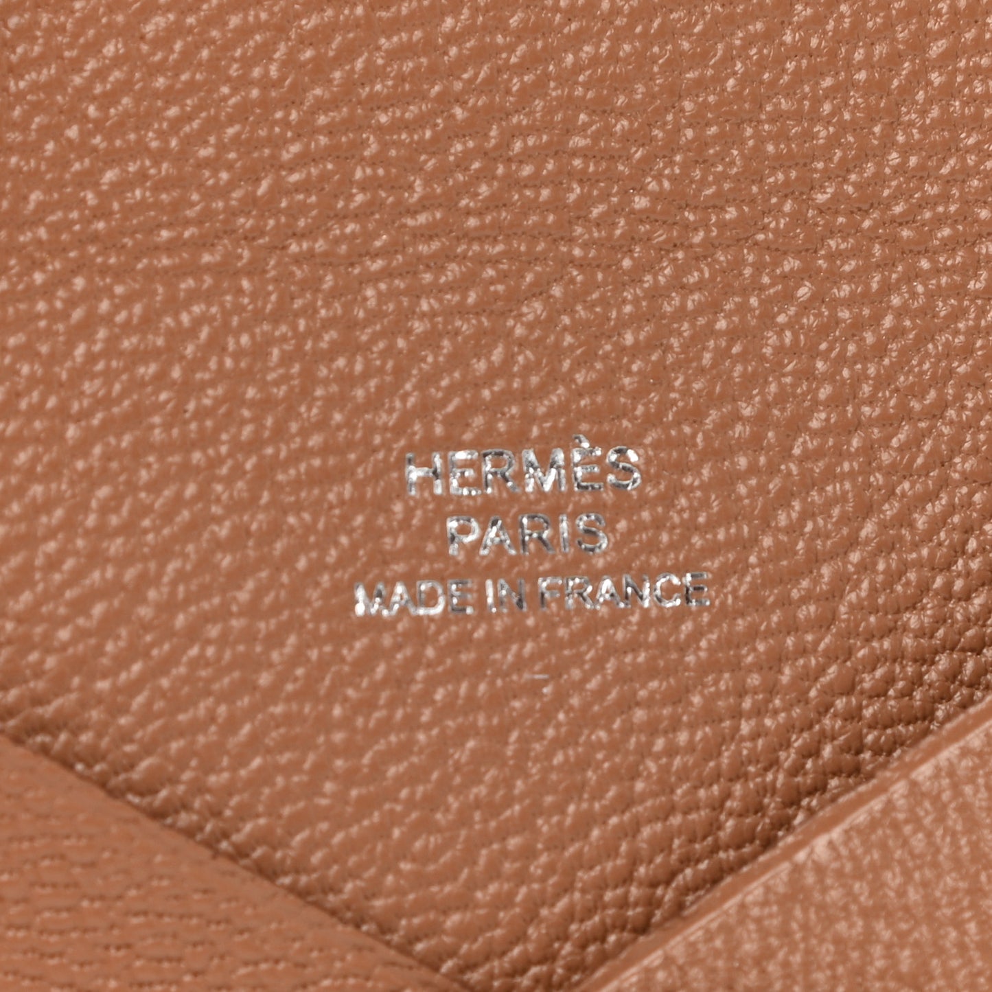 Chevre Mysore Calvi Card Case Quebracho
