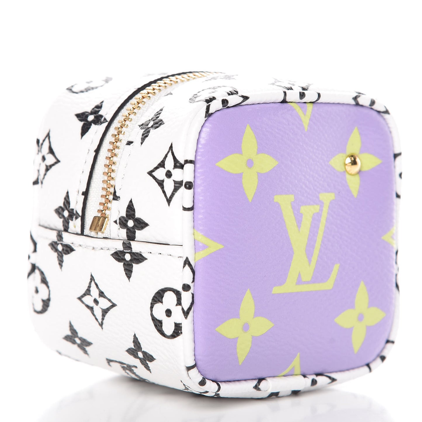 Monogram Giant Cube Coin Purse Pink
