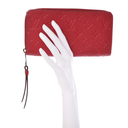 Louis Vuitton Empreinte Zippy Wallet Scarlet 2 of 8