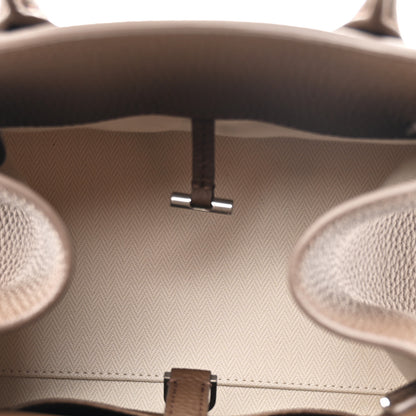 The Row Grained Calfskin Soft Margaux 10 Bag Dark Olive 5 of 10