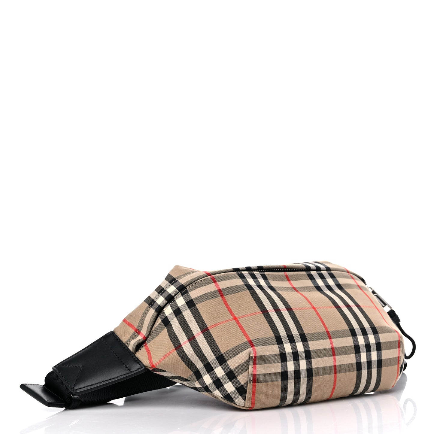 Nylon Vintage Check Medium Sonny Bum Bag Archive Beige Black