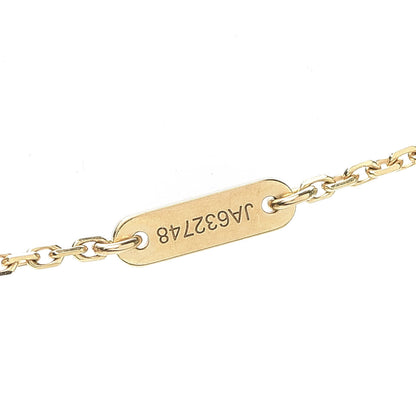 Van Cleef & Arpels 18K Yellow Gold Mother of Pearl Sweet Alhambra Pendant Necklace 5 of 8