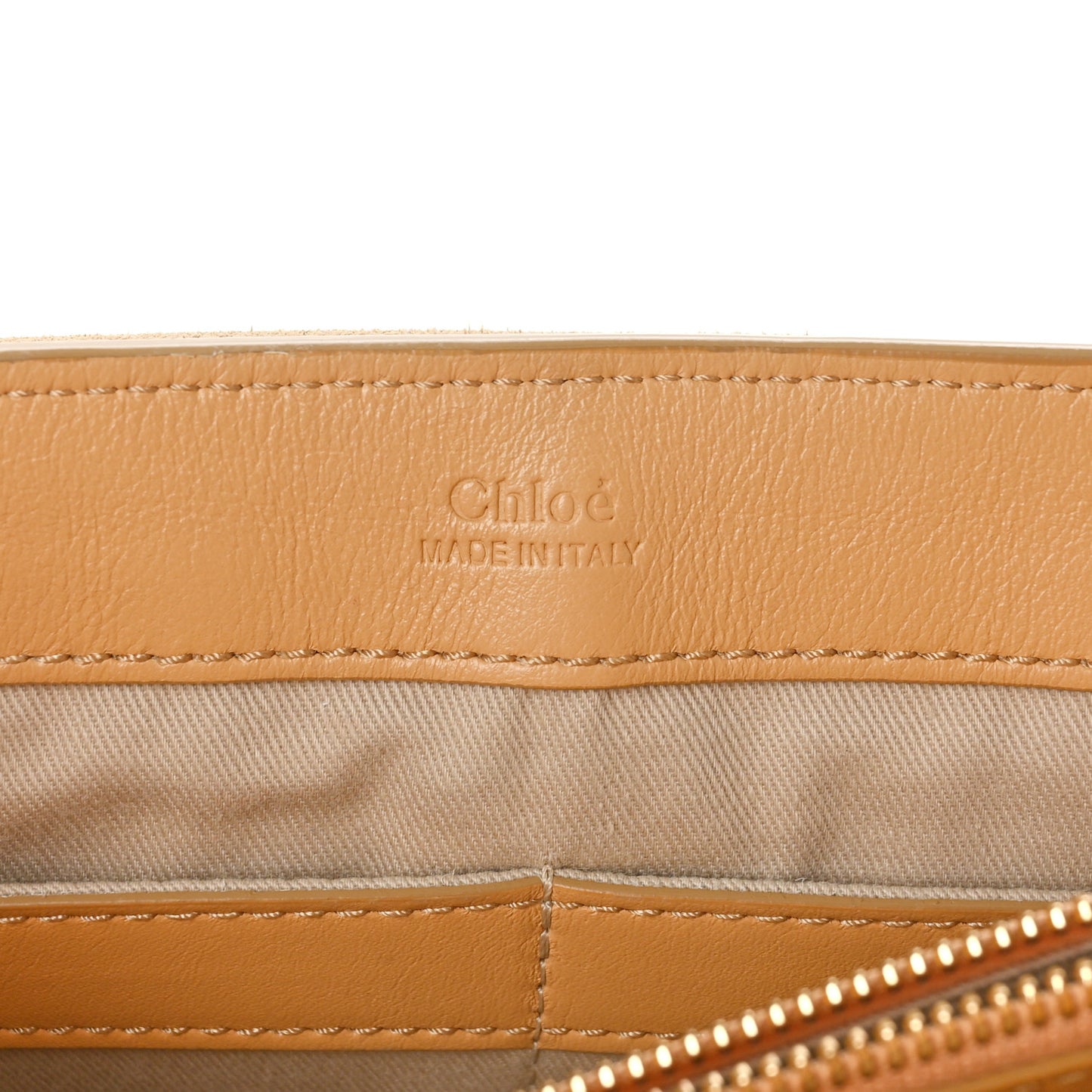 Smooth Calfskin Quilted Small Faye Day Shoulder Bag Bleached Brown