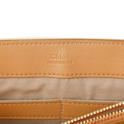 Chloe Smooth Calfskin Quilted Small Faye Day Shoulder Bag Bleached Brown 6 of 10