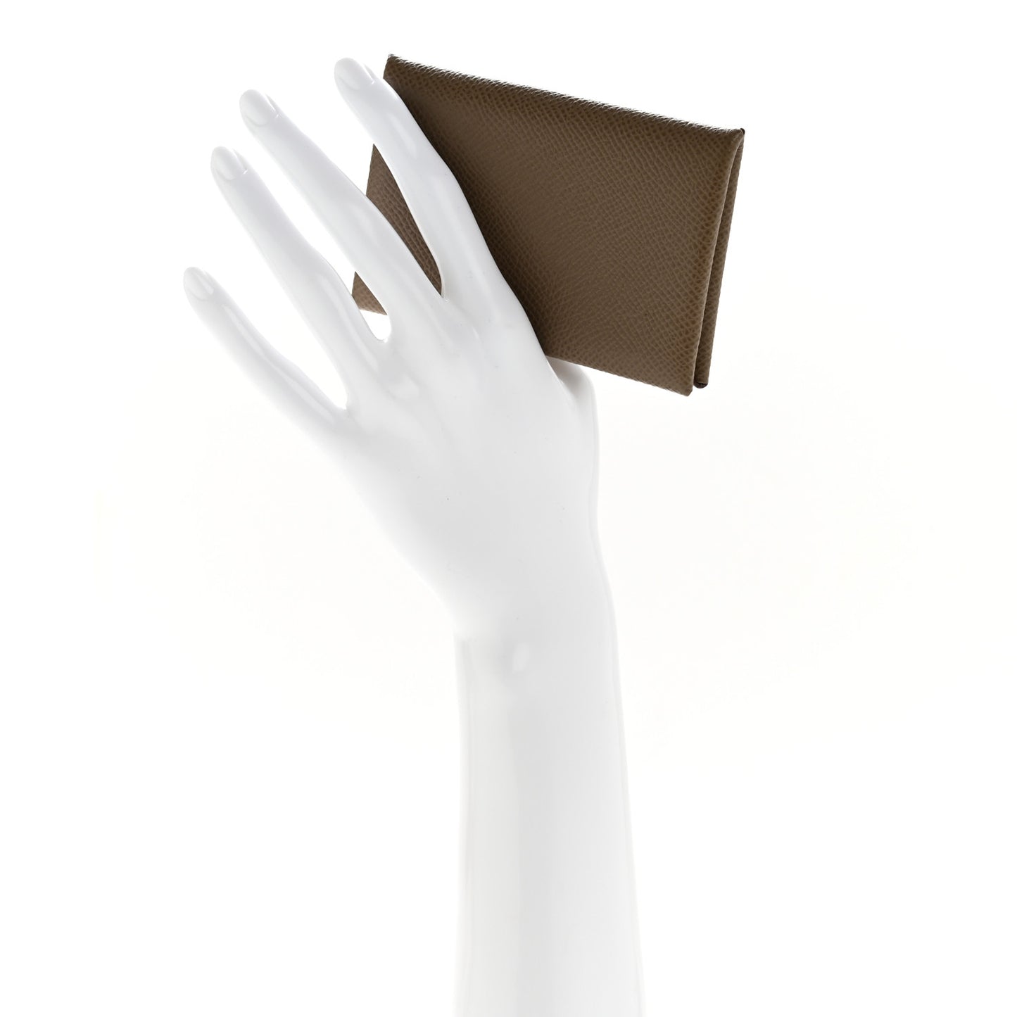 Epsom Calvi Card Case Etoupe