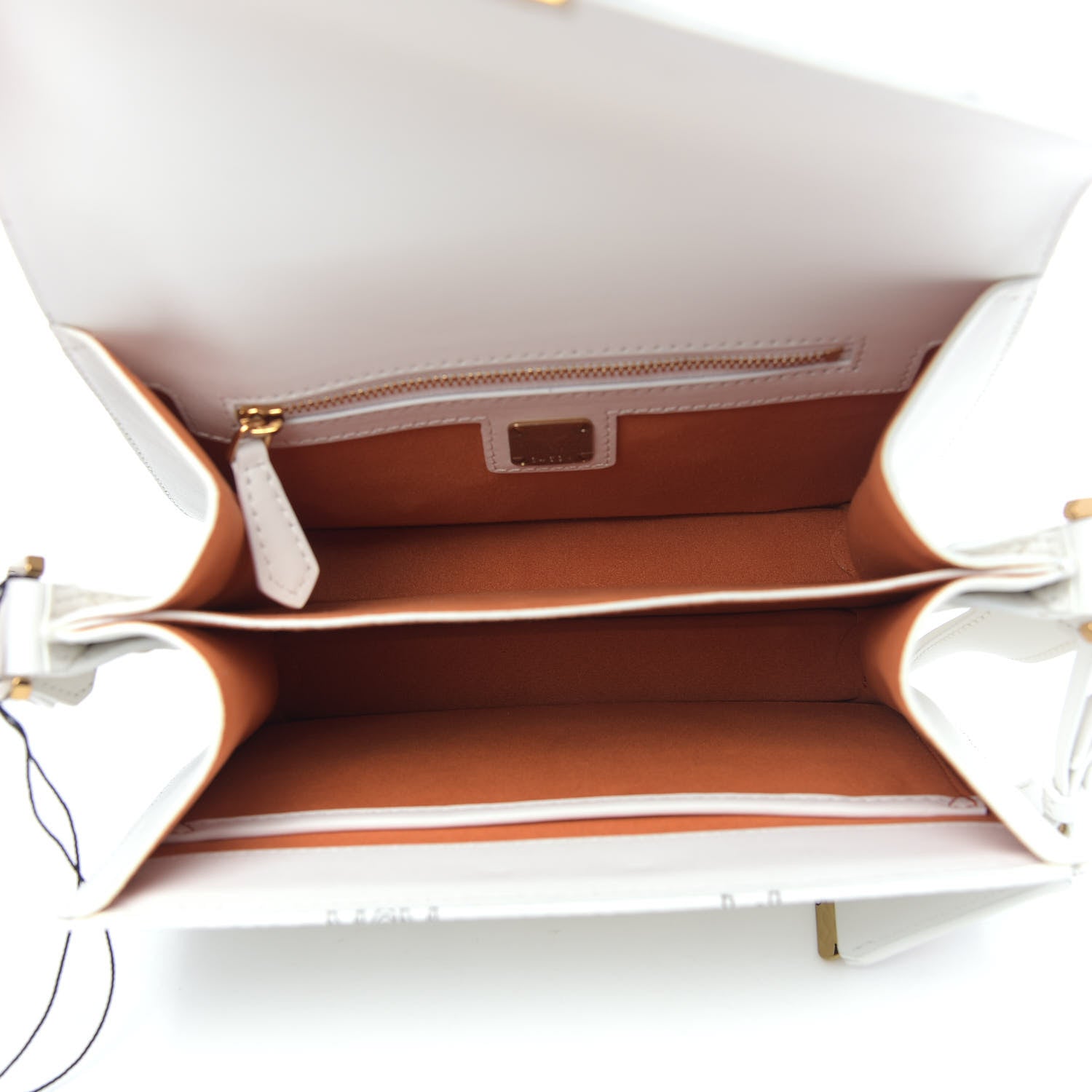 MCM Visetos Small Patricia Crossbody Bag White 5 of 10