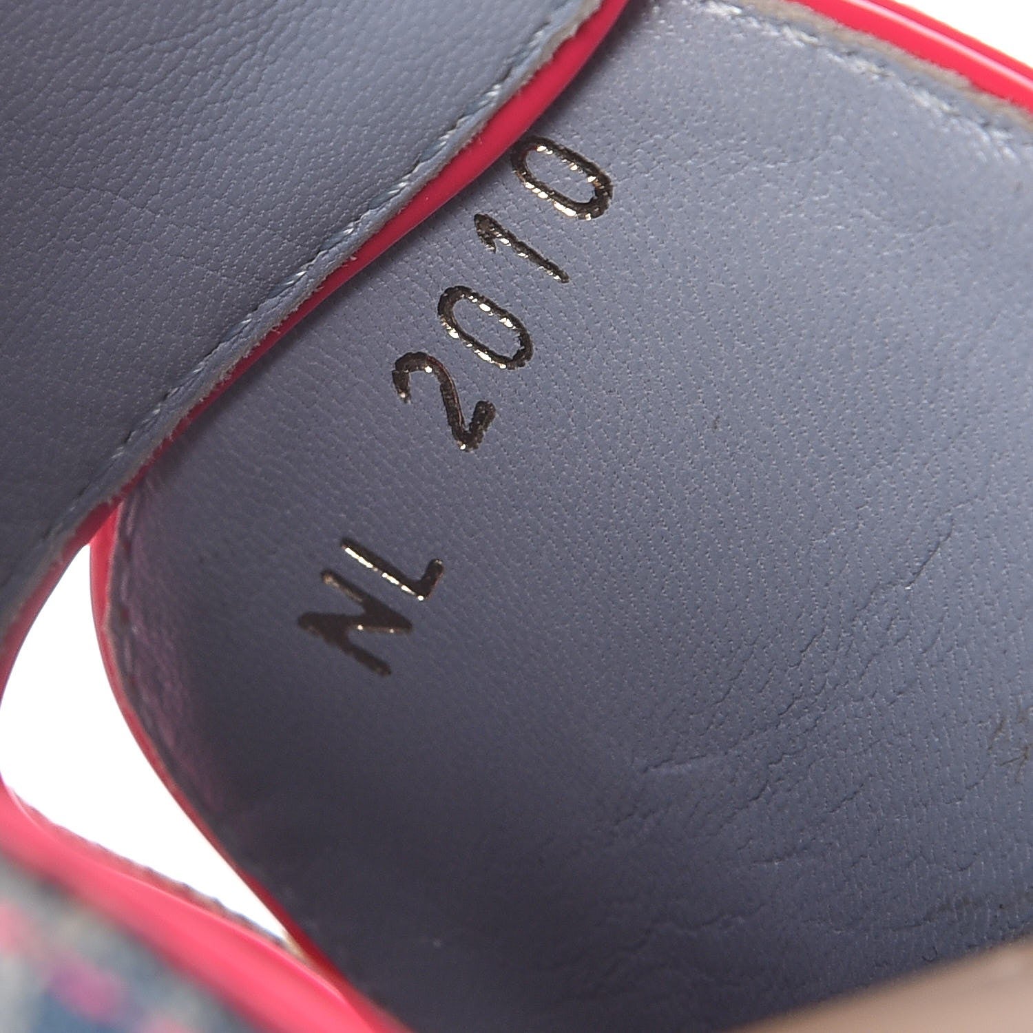 Louis Vuitton Denim Rosa Mule Clogs 41 10 of 13