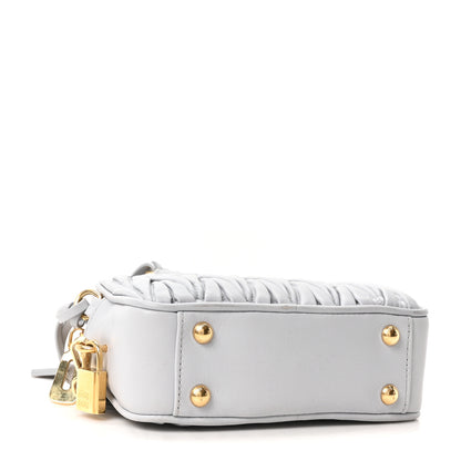 Miu Miu Nappa Matelasse Small Arcadie Cornflower 4 of 11