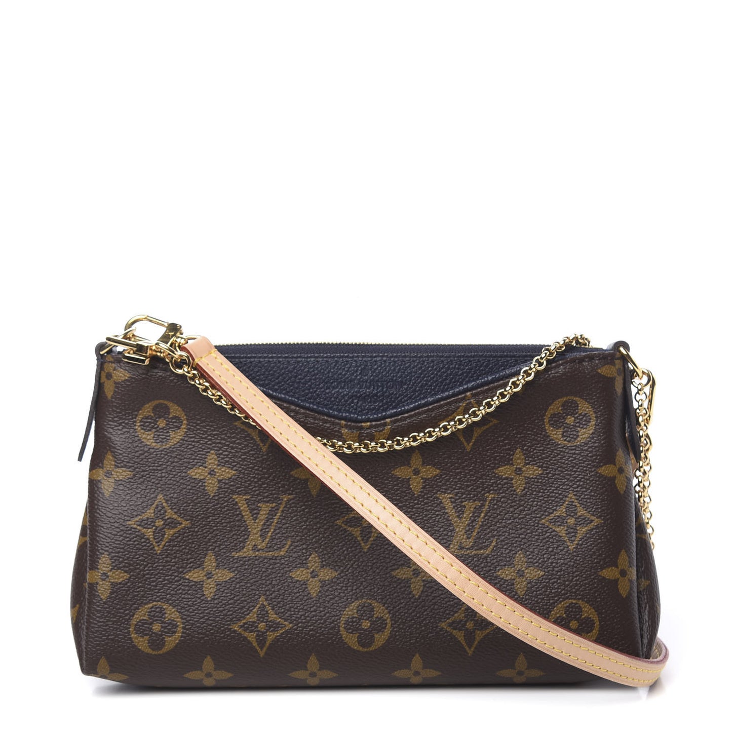 Monogram Pallas Clutch Blue Marine