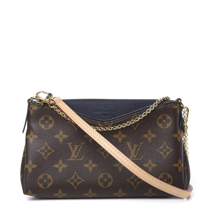 Louis Vuitton Monogram Pallas Clutch Blue Marine 1 of 11