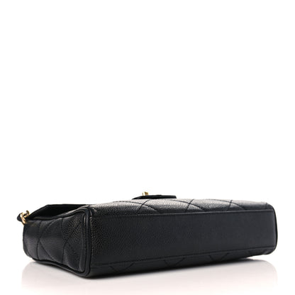 Chanel Caviar Quilted Shoulder Bag Black 4 of 9