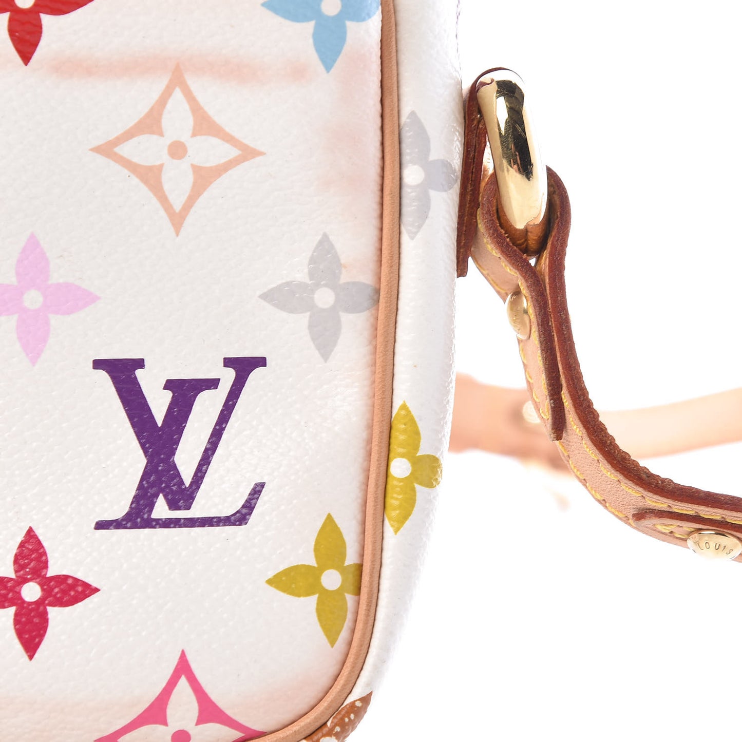 Monogram Multicolor Rift White