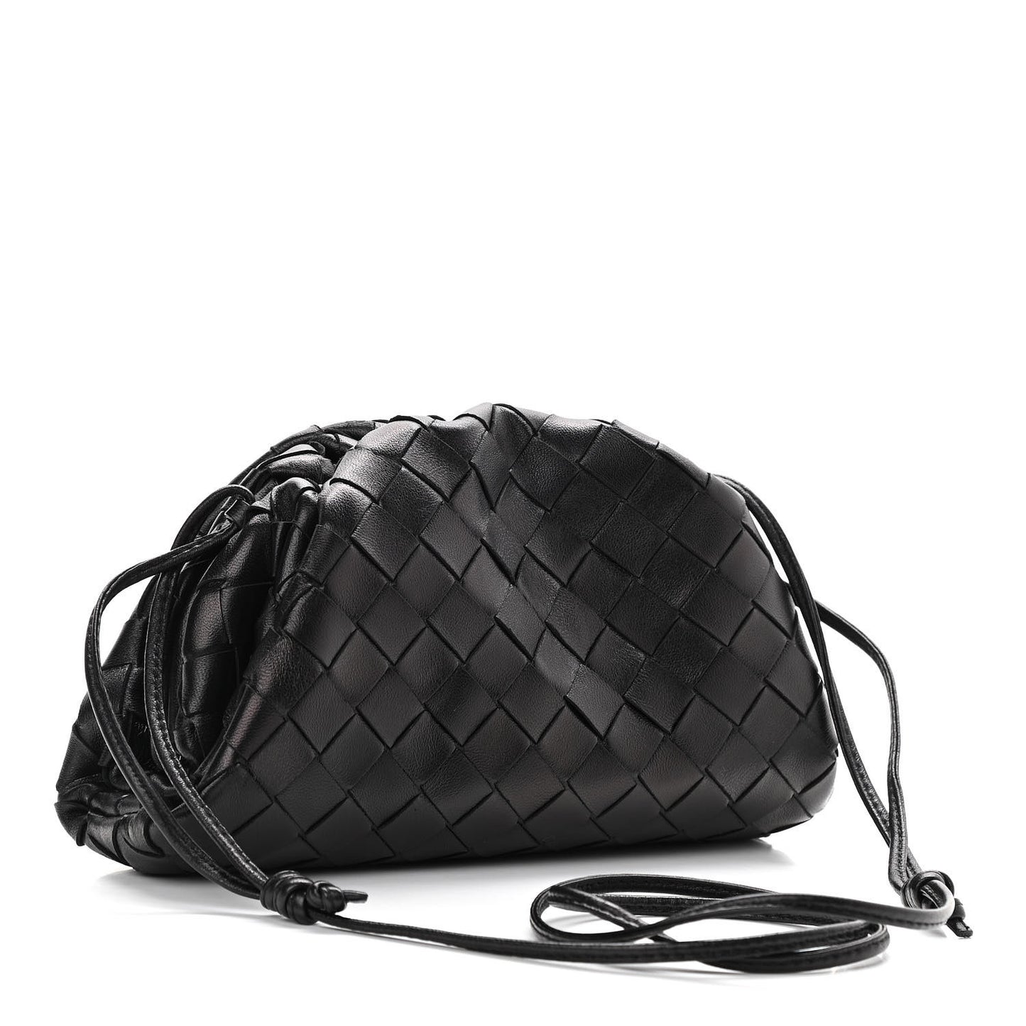 Nappa Intrecciato The Mini Pouch Black