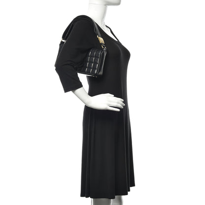 Chanel Lambskin Quilted CC Chocolate Bar Flap Black 2 of 16