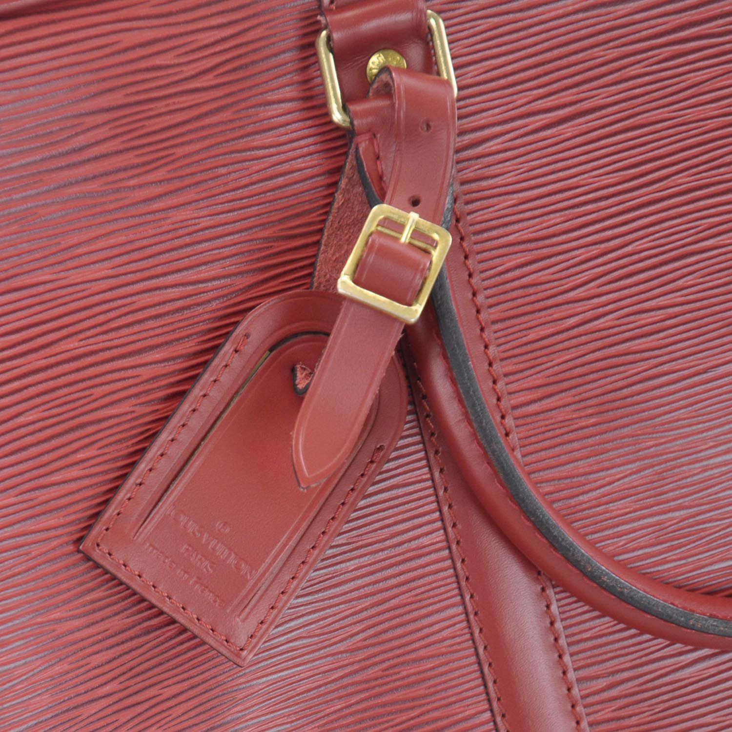Louis Vuitton Epi Porte-Documents Voyage Briefcase Red 10 of 13