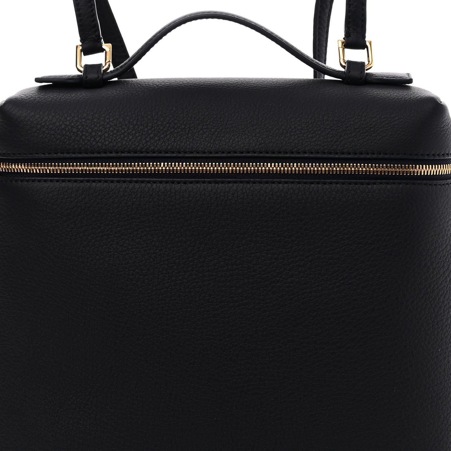 Grained Calfskin L23.5 Extra Pocket Backpack Navy Blue