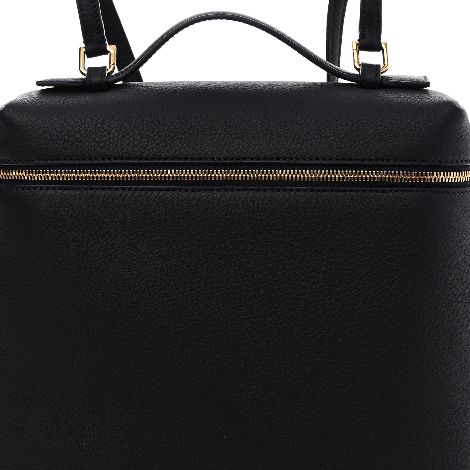 Loro Piana Grained Calfskin L23.5 Extra Pocket Backpack Navy Blue 7 of 10