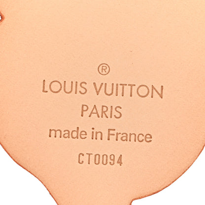 Louis Vuitton Vachetta Monogram Panda Key Ring Bag Charm 3 of 5