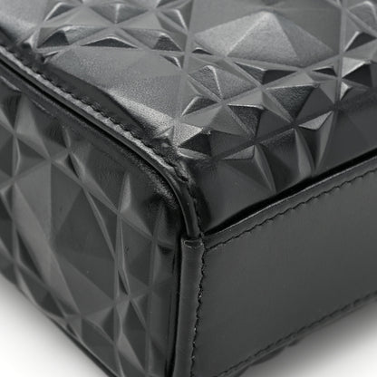 Christian Dior Calfskin Cannage Diamond Medium Lady D-Joy Black 13 of 14