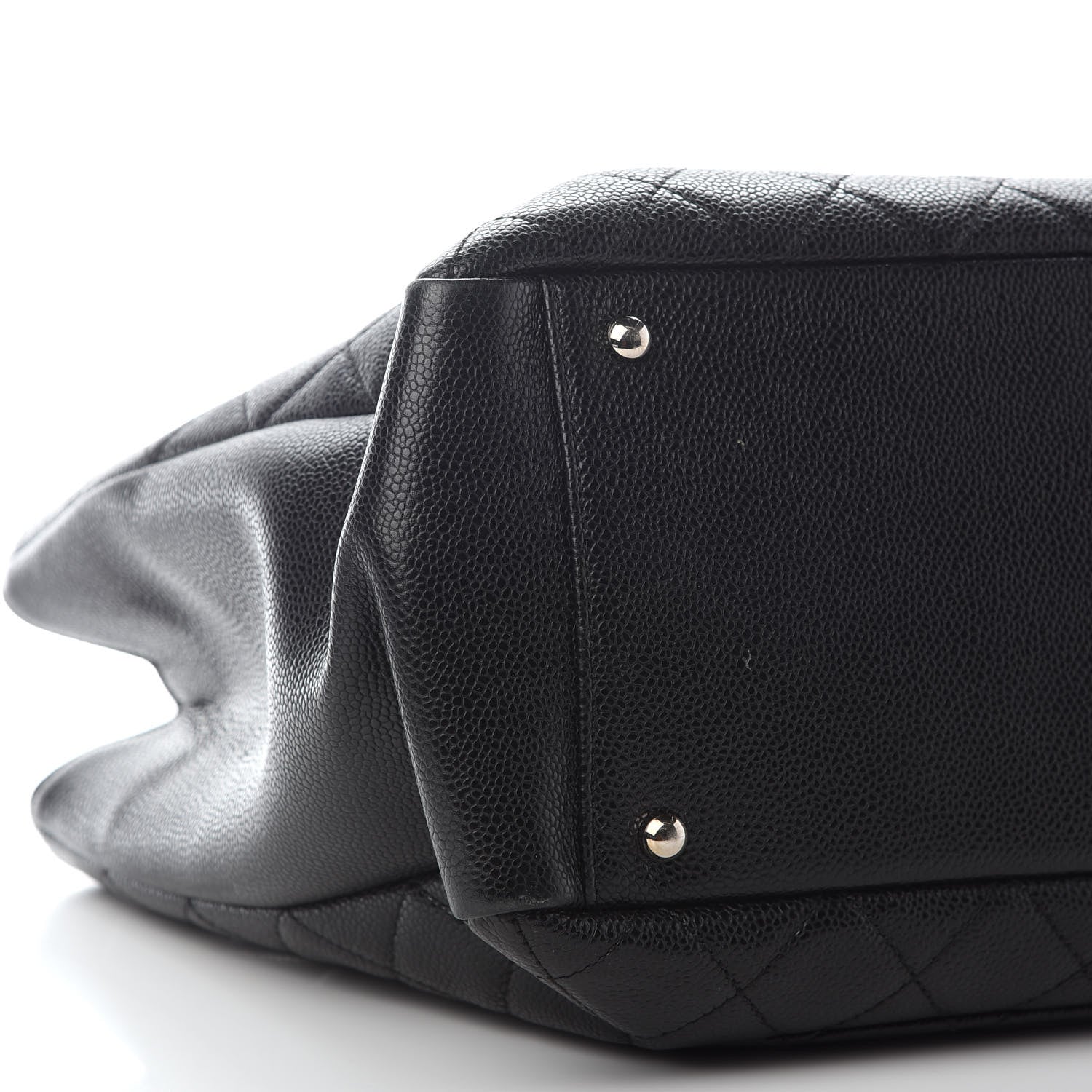 Chanel Caviar Quilted XL Grand Shopping Tote GST Black 8 of 9