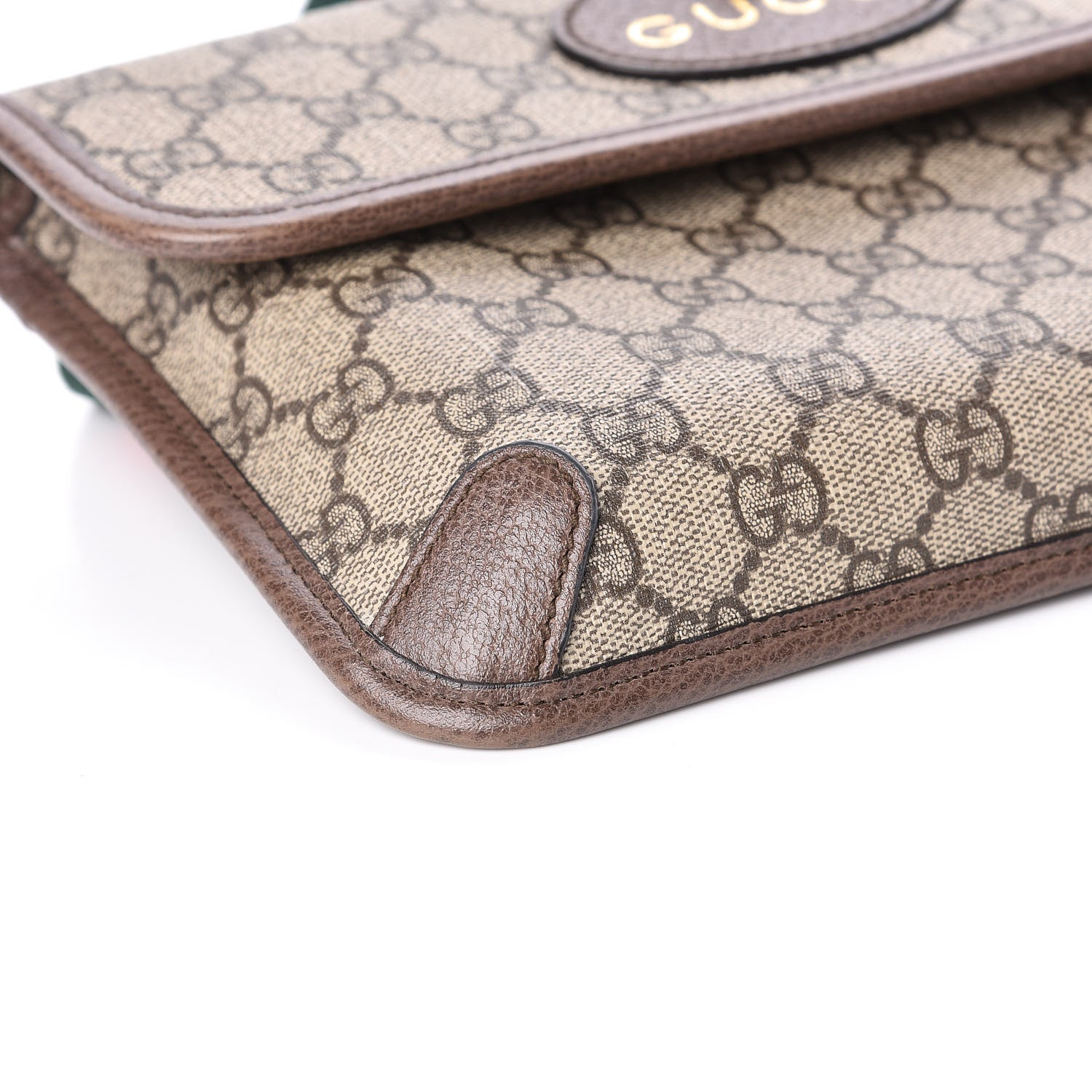 Gucci GG Supreme Monogram Neo Vintage Web Belt Bag Brown 8 of 11