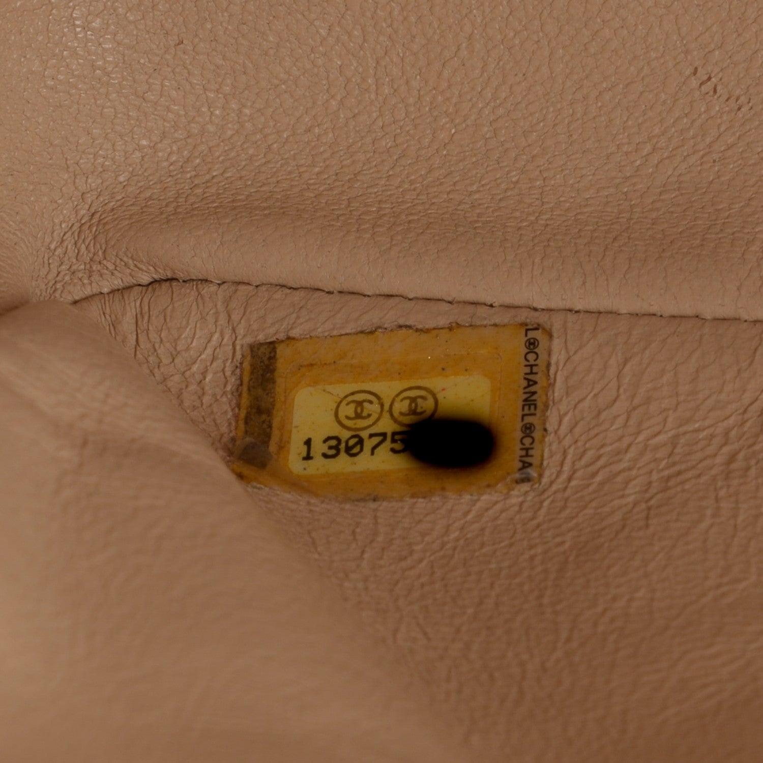 Chanel Caviar Quilted Jumbo Single Flap Beige 8 of 8