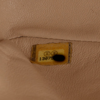 Chanel Caviar Quilted Jumbo Single Flap Beige 8 of 8
