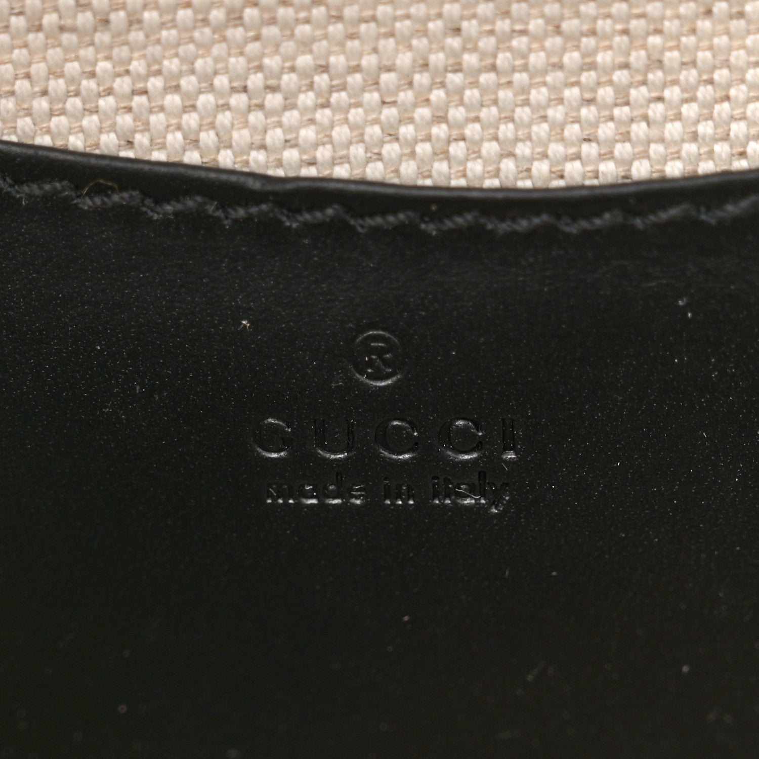 Gucci Calfskin Bamboo Mini 1947 Belt Bag 85 34  Black 6 of 13